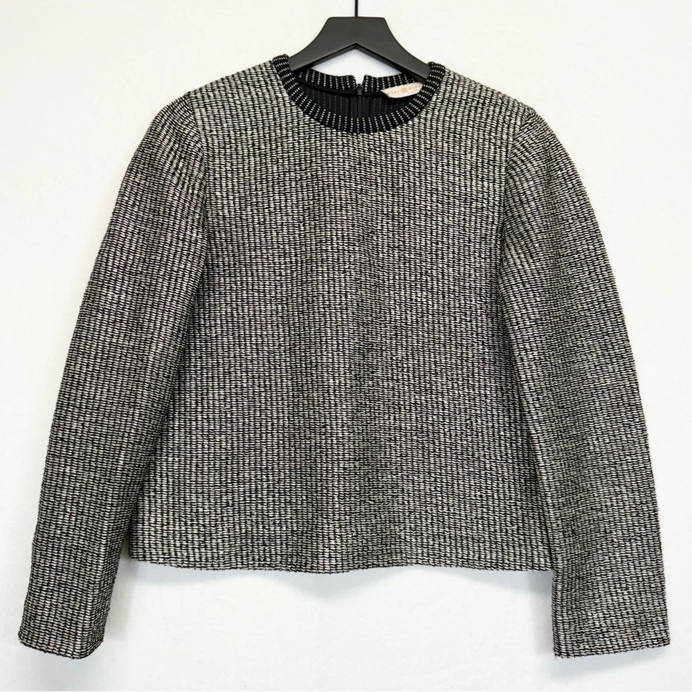 Tory Burch Black and White Sweater